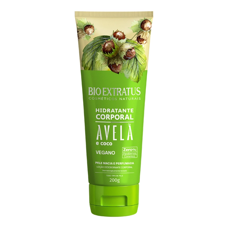 Hidratante Corporal 200g Avelã Bio Extratus