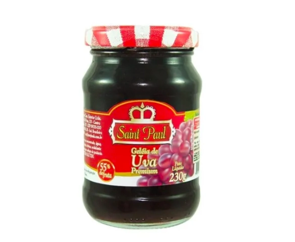 Geleia Saint Paul 230gr Uva