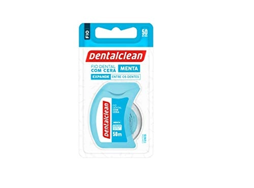 Fio Dental Com Cera Menta Dentalclean Premium 50m