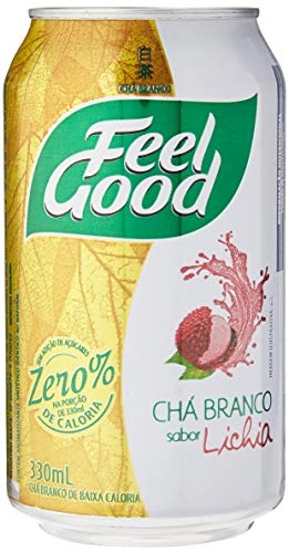 Chá Branco Lichia Feel Good Lata 330ml