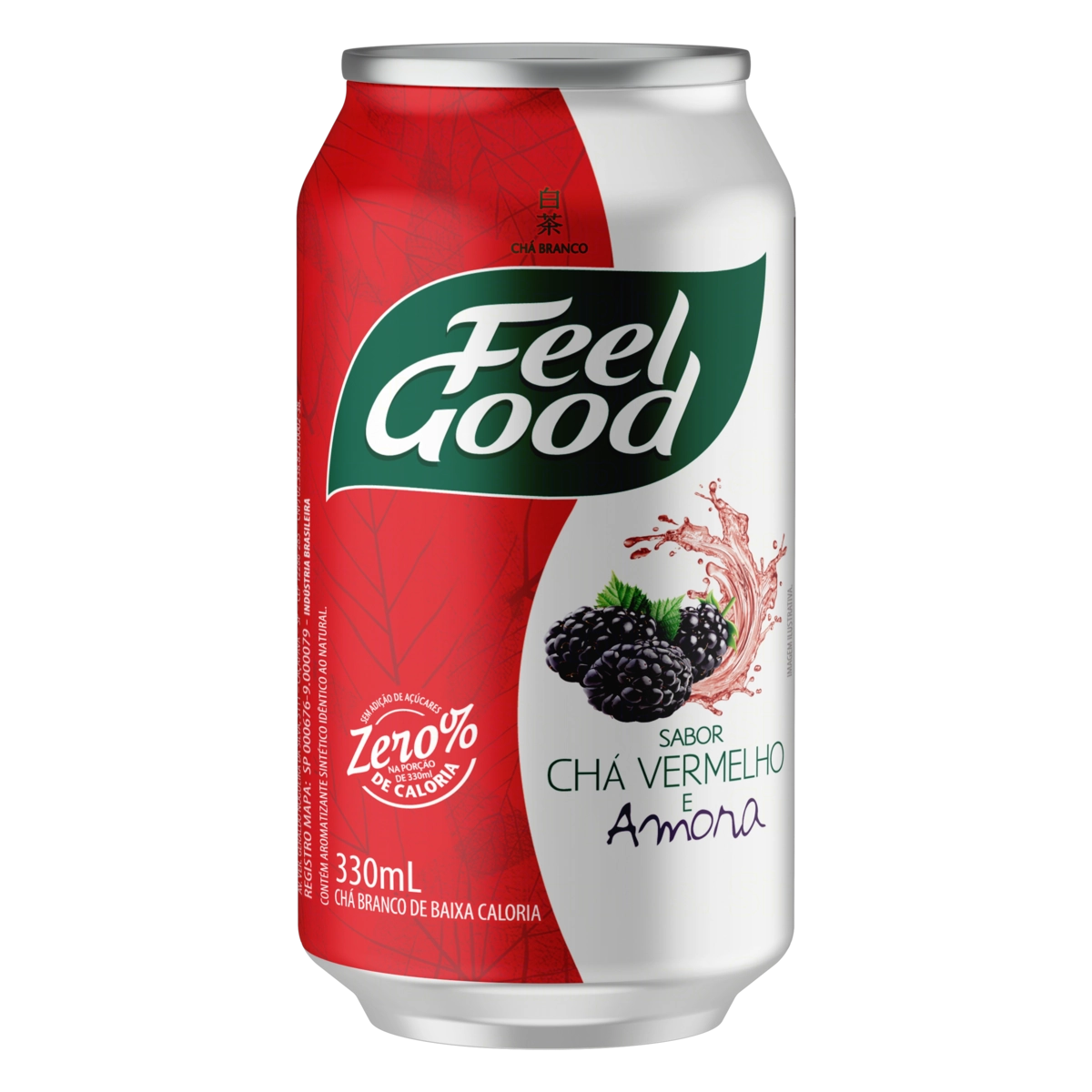 Chá Vermelho Amora Feel Good Lata 330ml