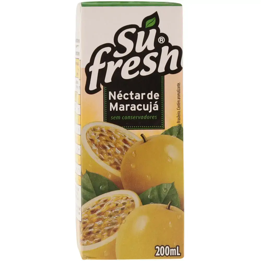 Bebida Adoçada Maracujá Sufresh Caixa 200ml