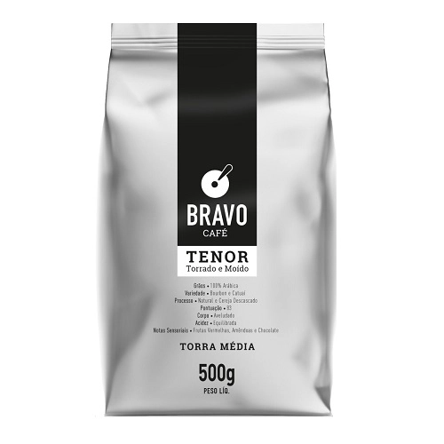 Café Torrado Moído Almofada Bravo