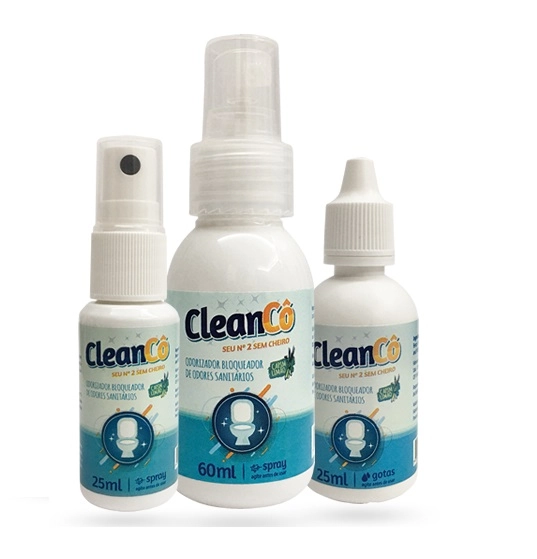Cleanco Bloq.odores Sanitario 25ml Gota Cap.limao
