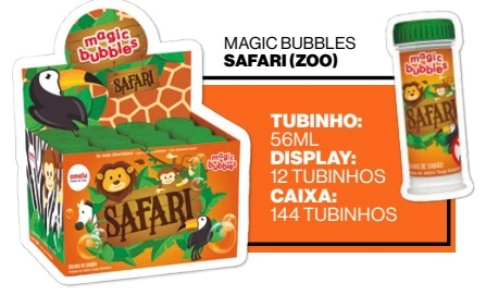 Bolha Sabao Magic Bubbles Circo