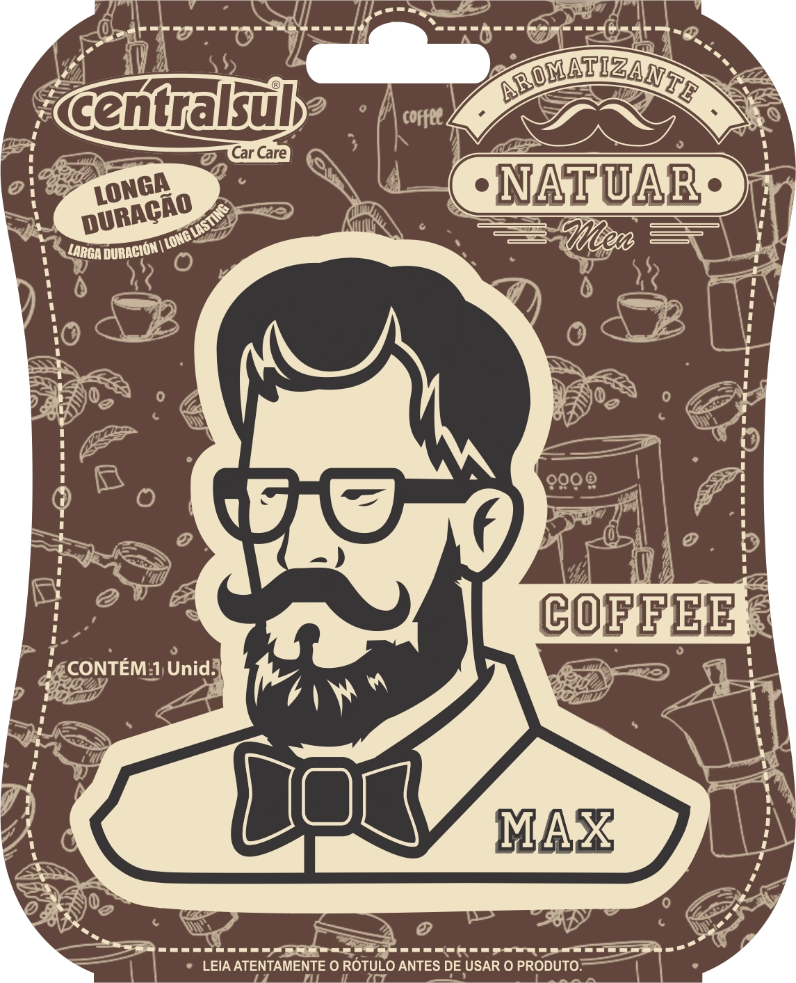 Aromatizante Miniatura Men Coffee 018358 0 Centralsul