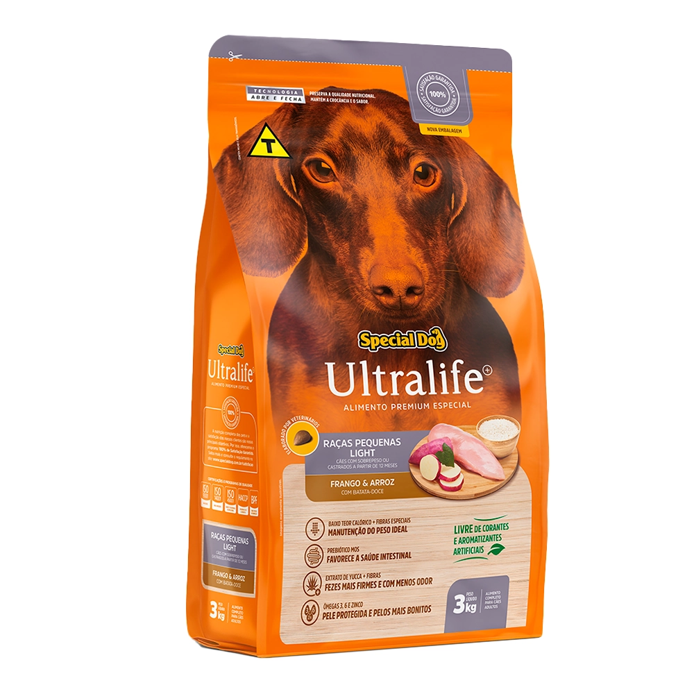 Special Dog Ultralife Light Racas Peq 3kg