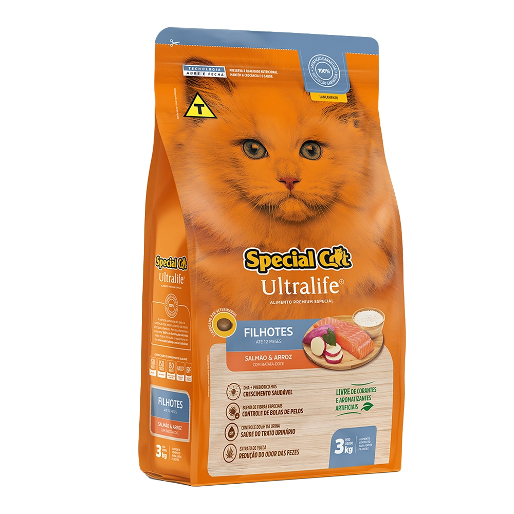 Special Cat Ultralife Filhotes Salmao 3k
