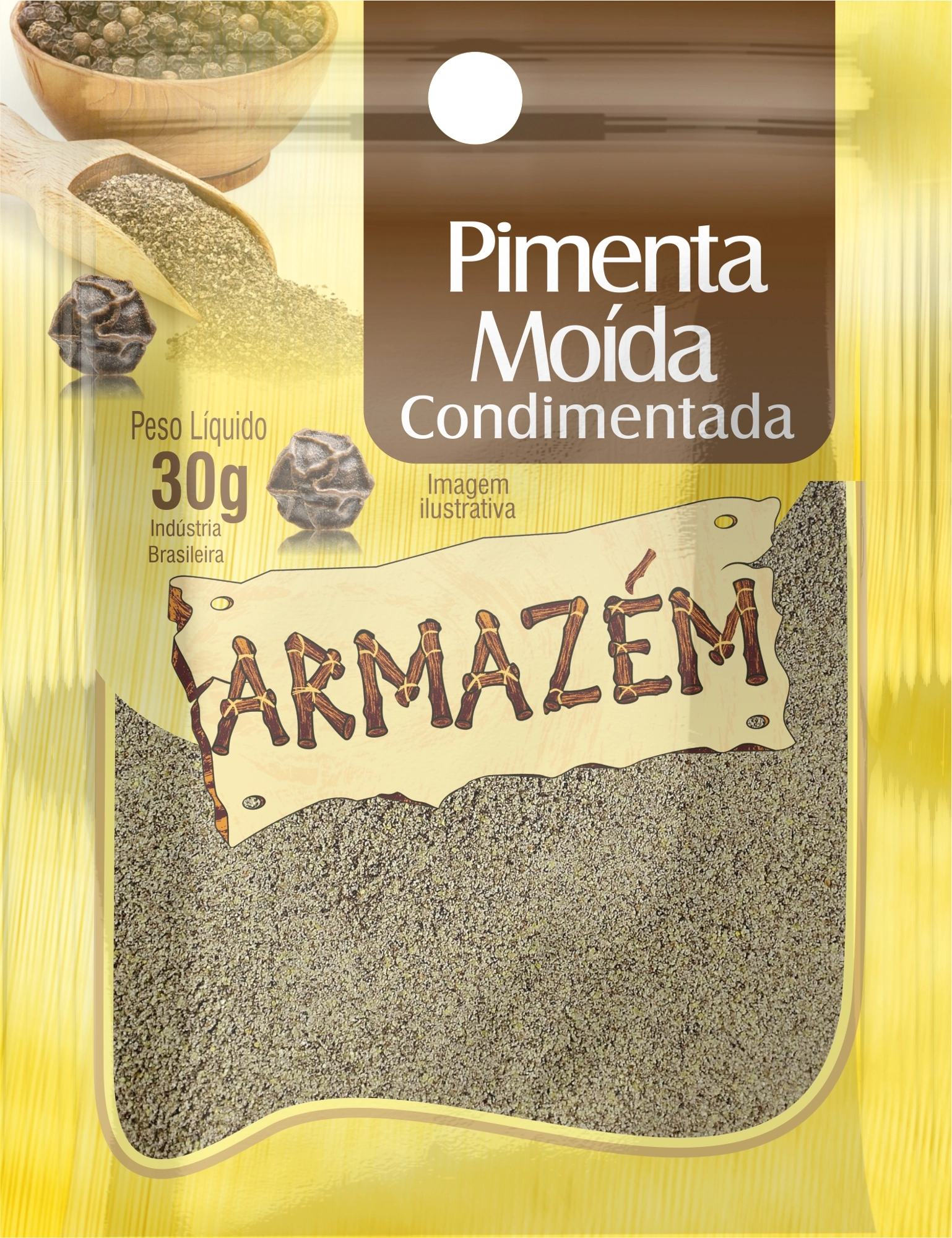 Temp Ponzan 30g Pimenta Moida Condi