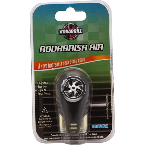 Difusor E Odorizador Automotivo Marine Rodabrisa Aroma Air Blister 5ml