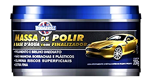 Massa De Polir Com Finalizador 350g