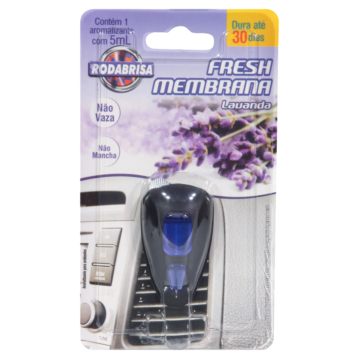 Odorizador Automotivo Lavanda Fresh Membrana Rodabrisa Blister 5ml
