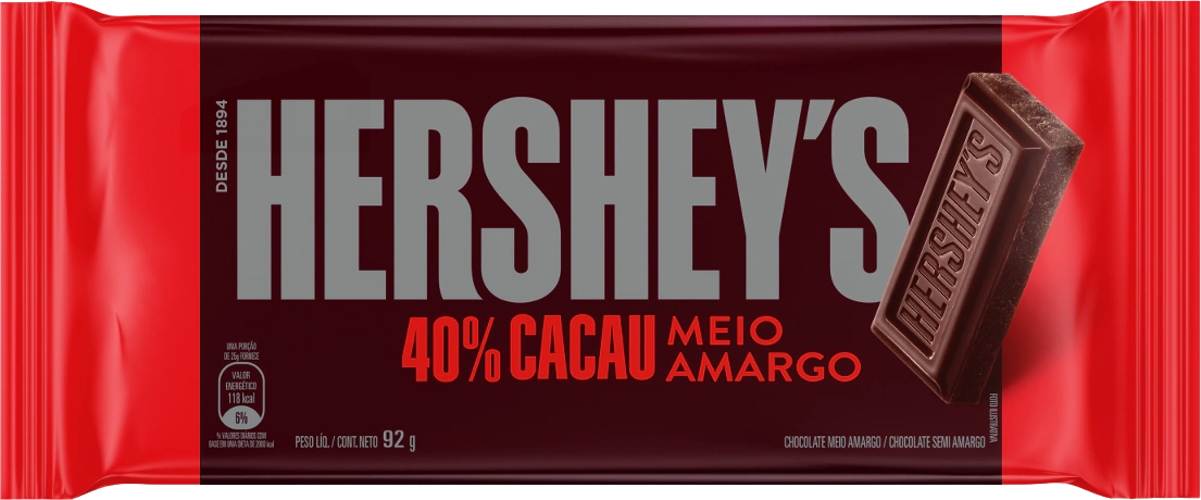 Chocolate Hershey S Meio Amargo