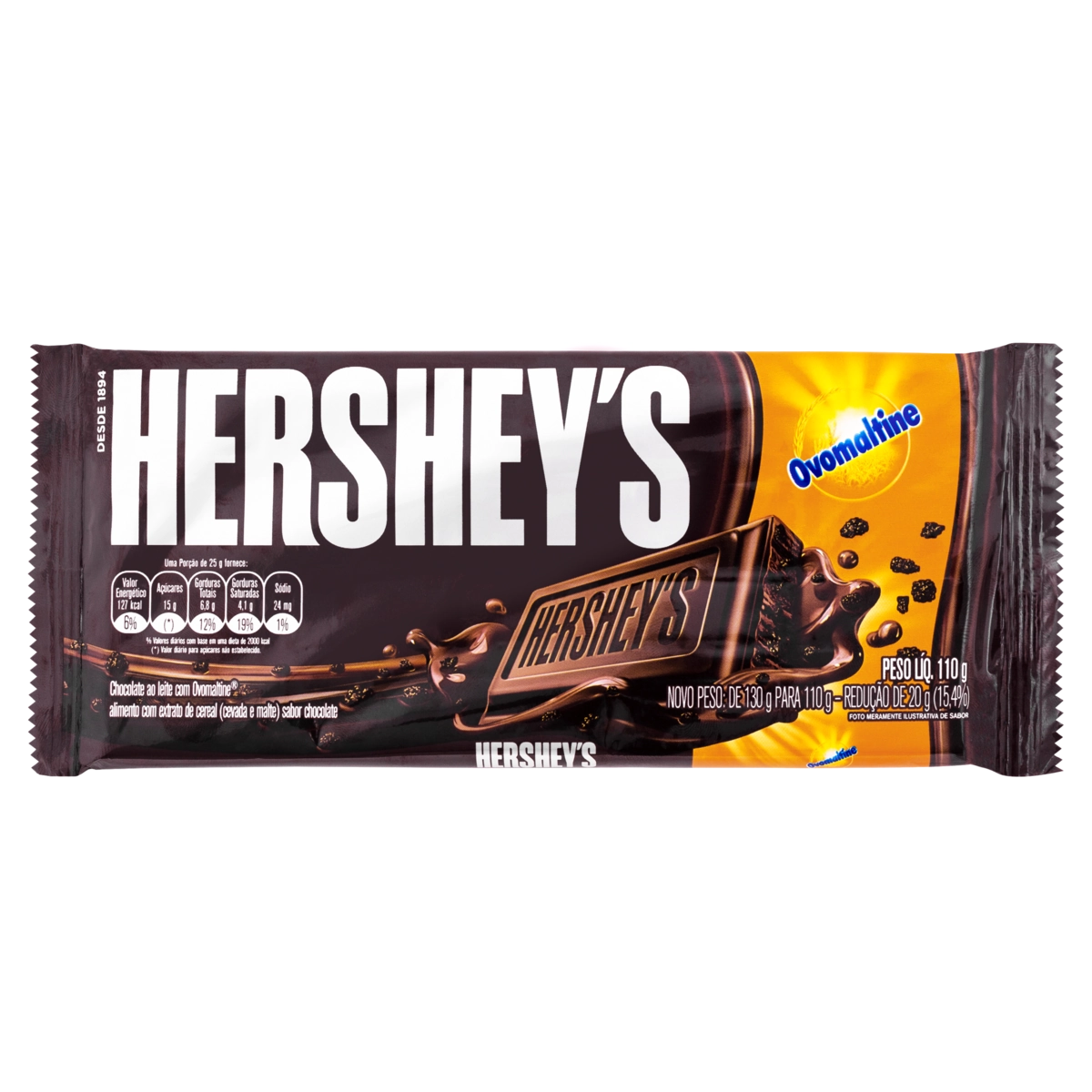 Chocolate Ovomaltine Flocos Crocantes Hershey S 130g