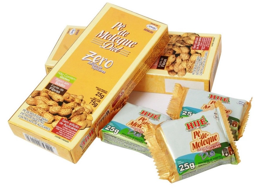Pé De Moleque Zero Embalagem Sm C/ 3 Und 75g