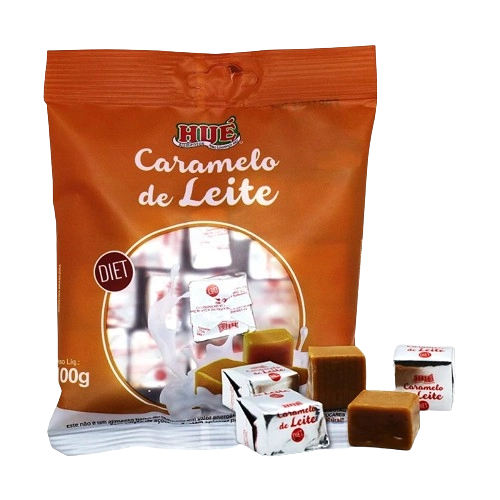 Caramelo De Leite Diet Com Morango 100 G Saquinho