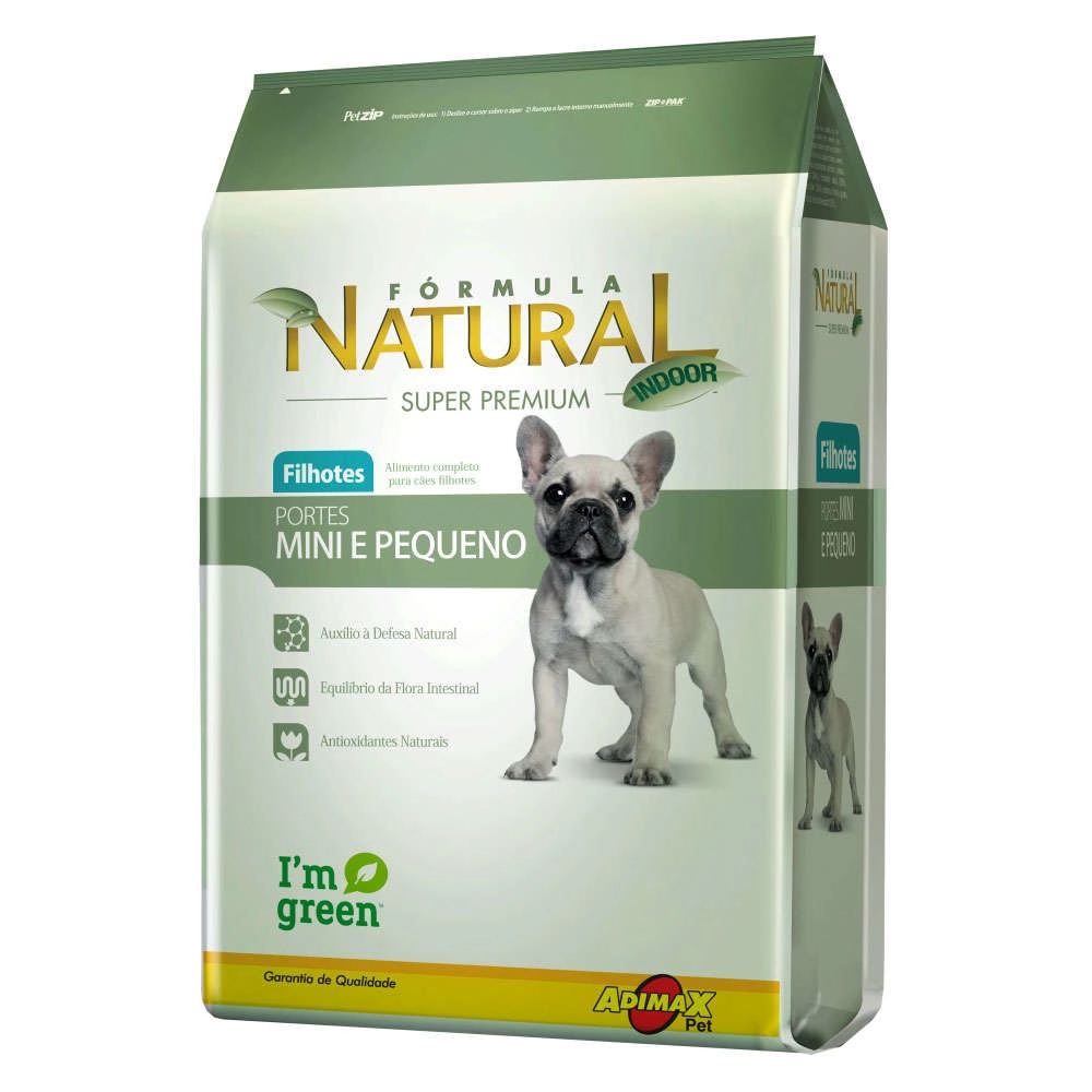 Ração Fórmula Natural Para Cães Filhotes Raças Mini 1kg