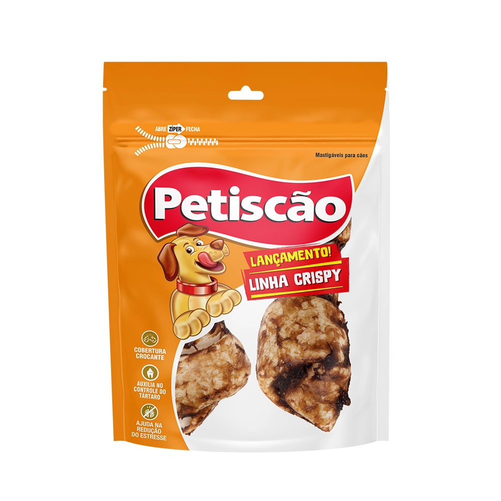 Osso Petiscão Para Cães Snack Bone Nó 3/4