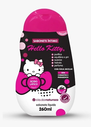 Sab.liq.int.cia Da Natureza 260ml Hello Kitty