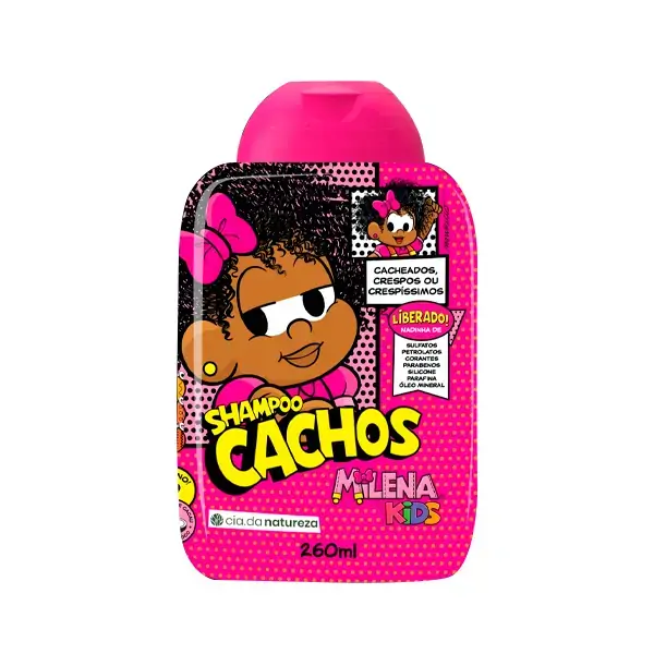 Milena Kids Sh 260ml Cachos Milena