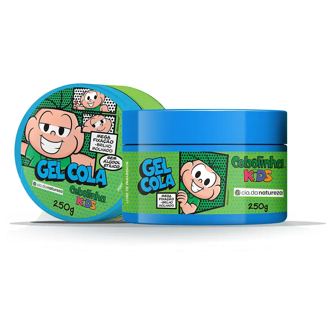 Turma Da Monica Gel 250g Fixador Cola Cebolinha