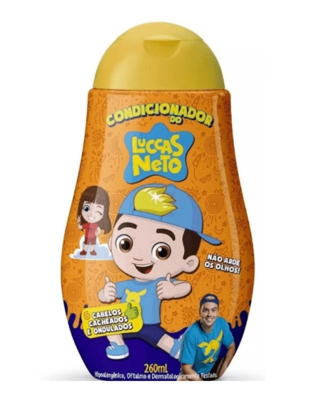 Luccas Neto Cond 260ml Cacheados