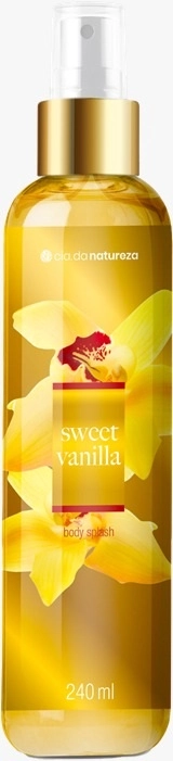 Body Splash Cia Da Natureza 240ml Sweet Vanilla