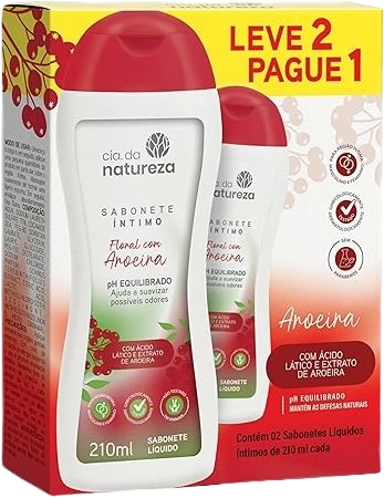 Sabonete Intimo Cia Da Natureza Aroeira Lv2 Pg