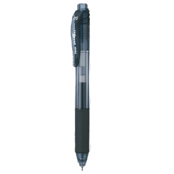 Caneta Energel 0,5mm Japa Grip Emborrachado Preta