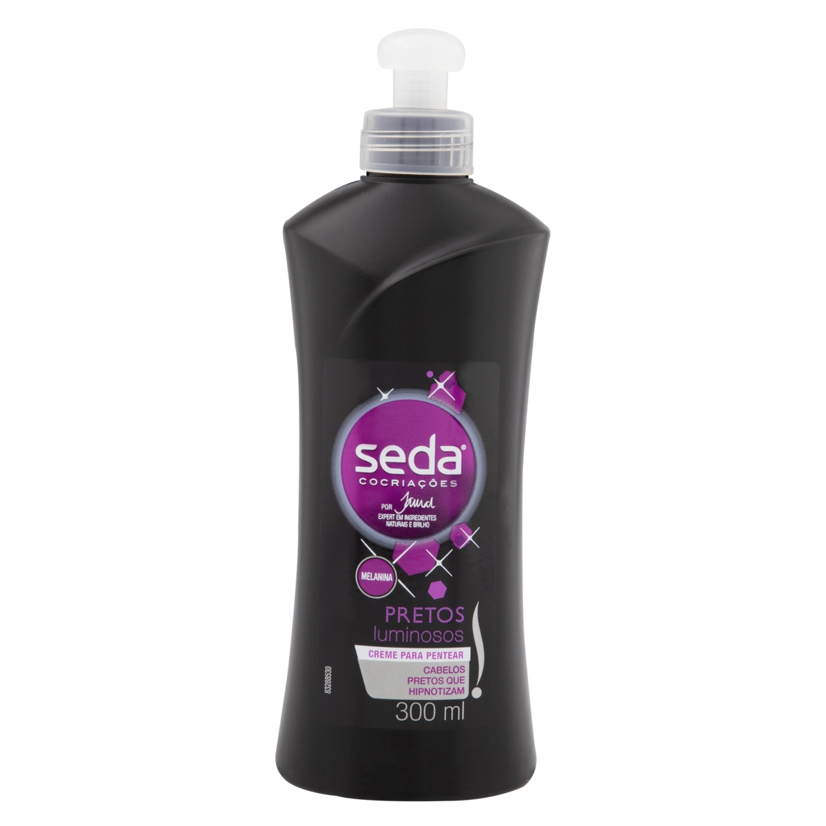 Creme Para Pentear Seda Cocriações Pretos Luminosos Frasco 300ml