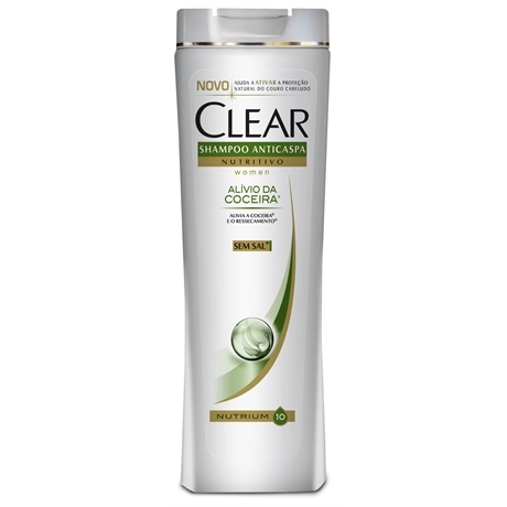 Shampoo Anticaspa Clear Sports Frasco 200ml