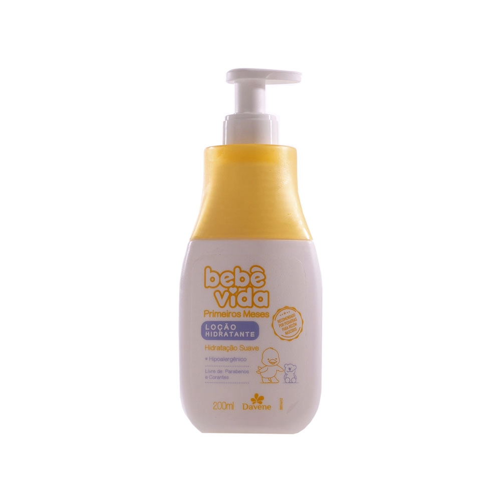 Locao Hid Davene Bebe Vida Primeiros Meses 200ml