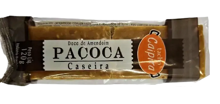 Pacoca Caseira Tacho Caipira 120gr
