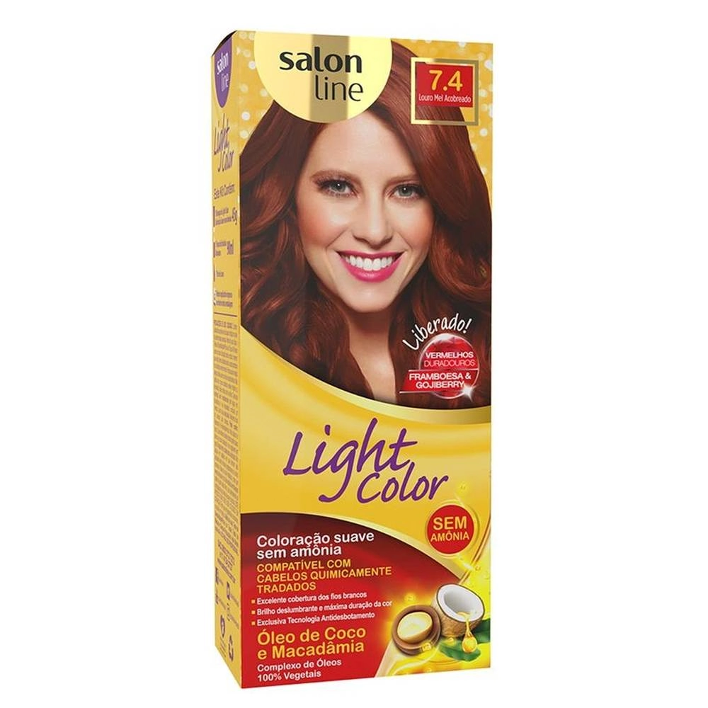Light Color Prof. Louro Mel Acobreado 7.4