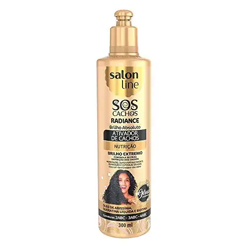 Ativador De Cachos Mel Cachos Intensos Salon Line S.o.s Cachos Frasco 300ml
