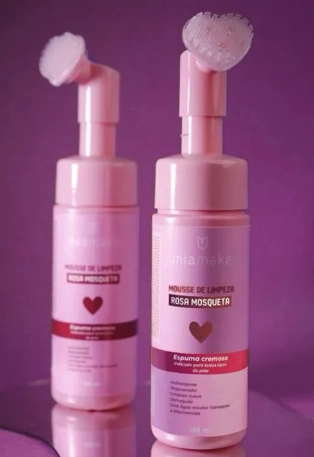 Sabonete Mousse Rosa Mosqueta Mia Make