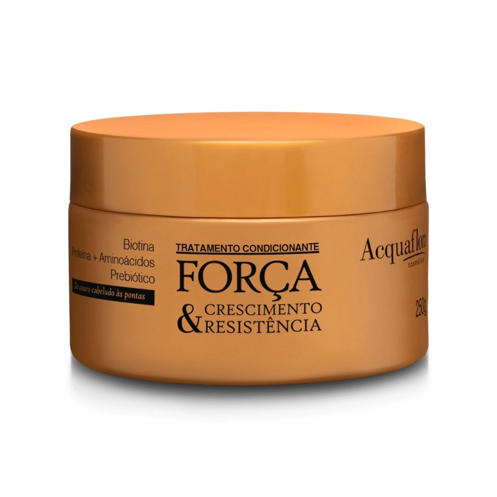 Creme/mascara Tratamento Acquaflora Forca, Crescimento Resistencia 250g