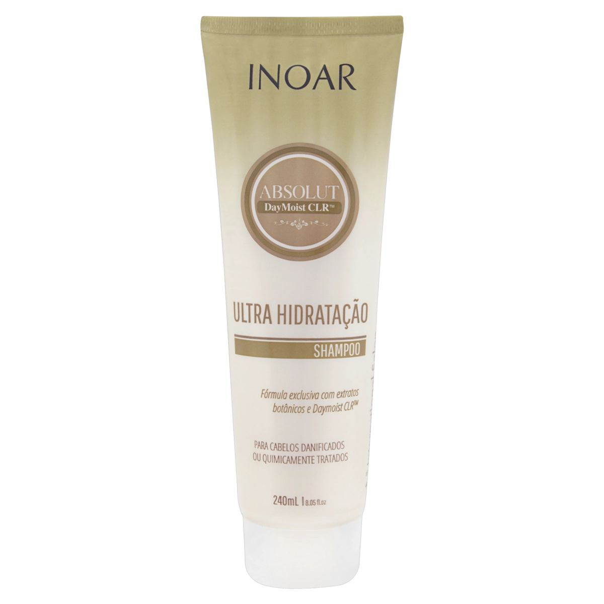 Shampoo Ultra Hidratação Inoar Absolut Daymoist Clr Bisnaga 240ml
