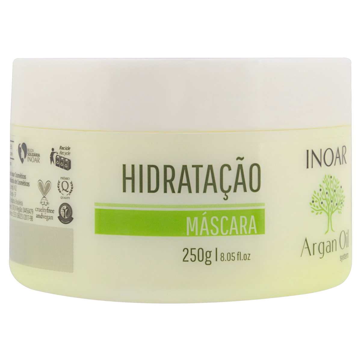 Máscara De Hidratação Argan Oil System Inoar Pote 250g