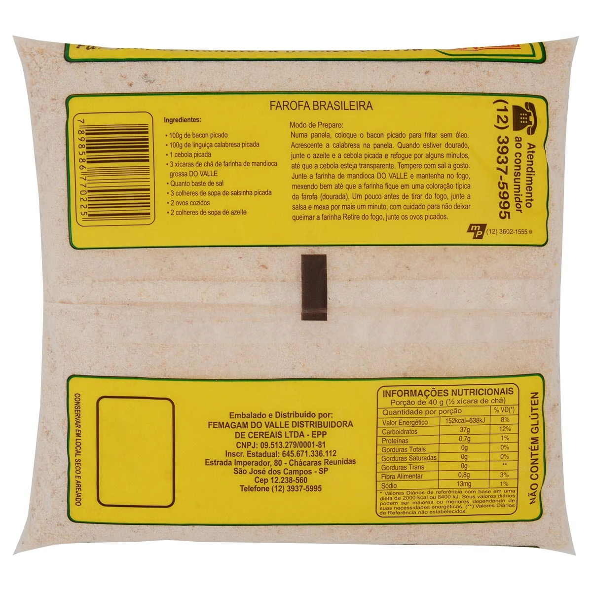 Do Valle Far.mand.grossa 500g