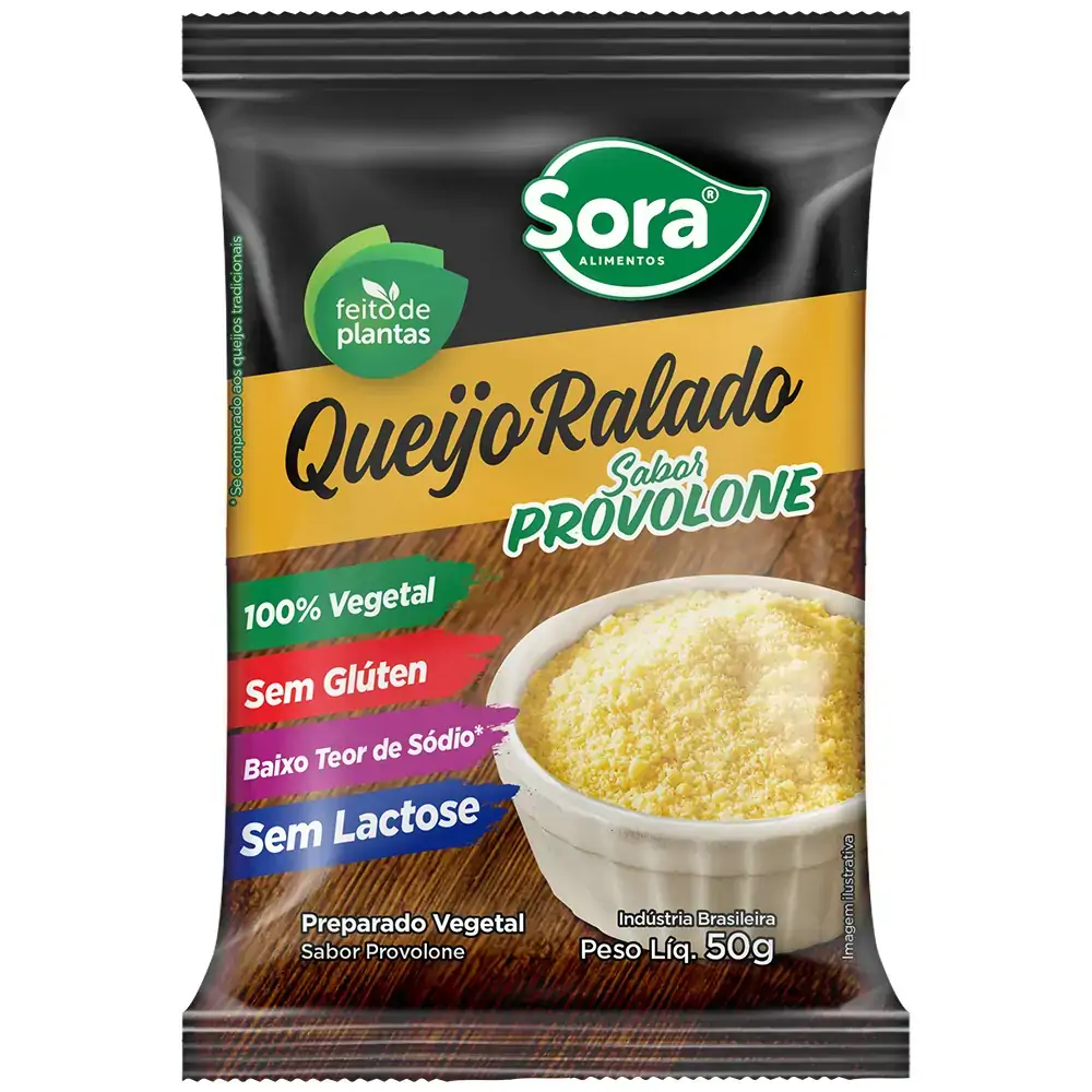 Qj Ralado Provolone Sora S/lactose 50g