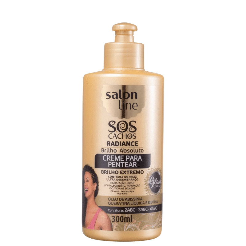 Creme Para Pentear Salon Line S.o.s Bomba Frasco 300ml