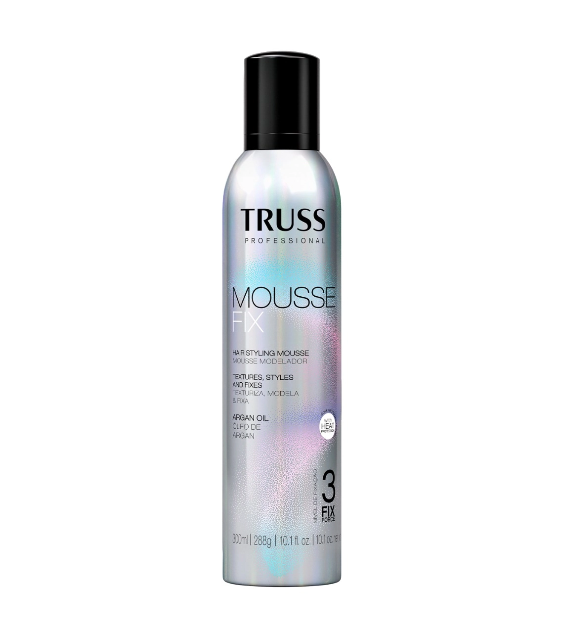 Mousse Modelador 300ml Fix Hair Truss