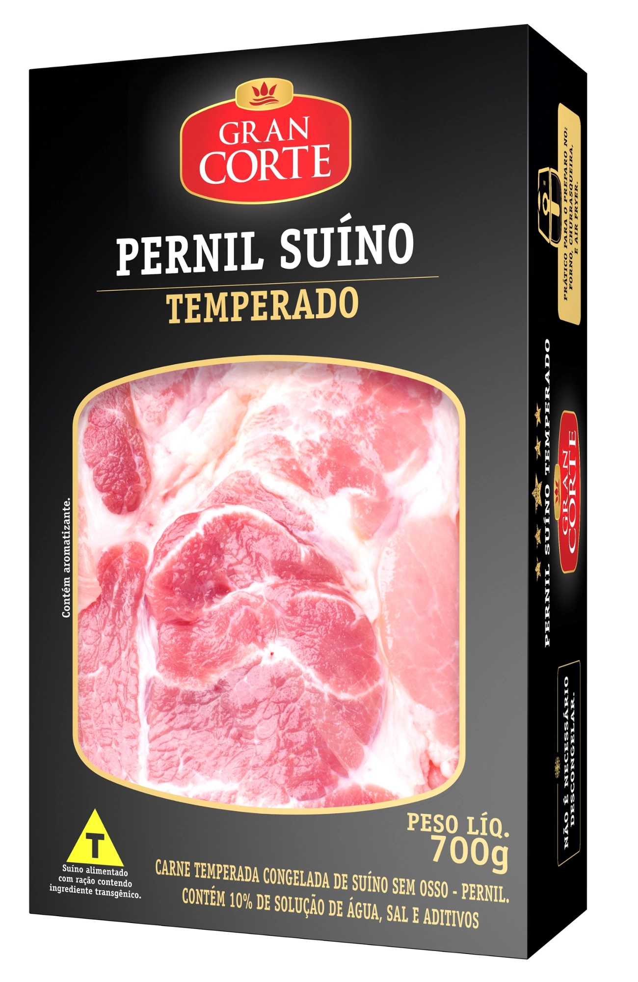 Pernil Suino Temp Gran Corte 700g