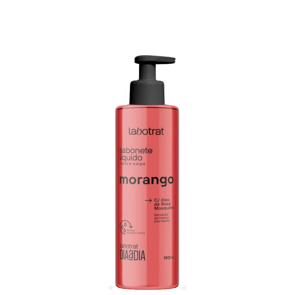 St Liq Labotrat Dia A Dia 190ml Morango