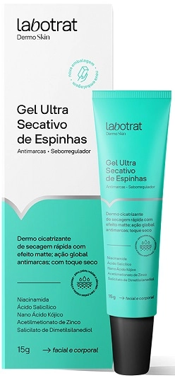 Gel Ultra Secativo De Espinhas E Antimarcas Labotr