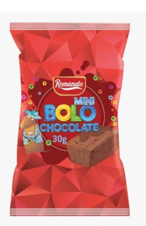 Mini Bolo Romanato Chocolate 30g