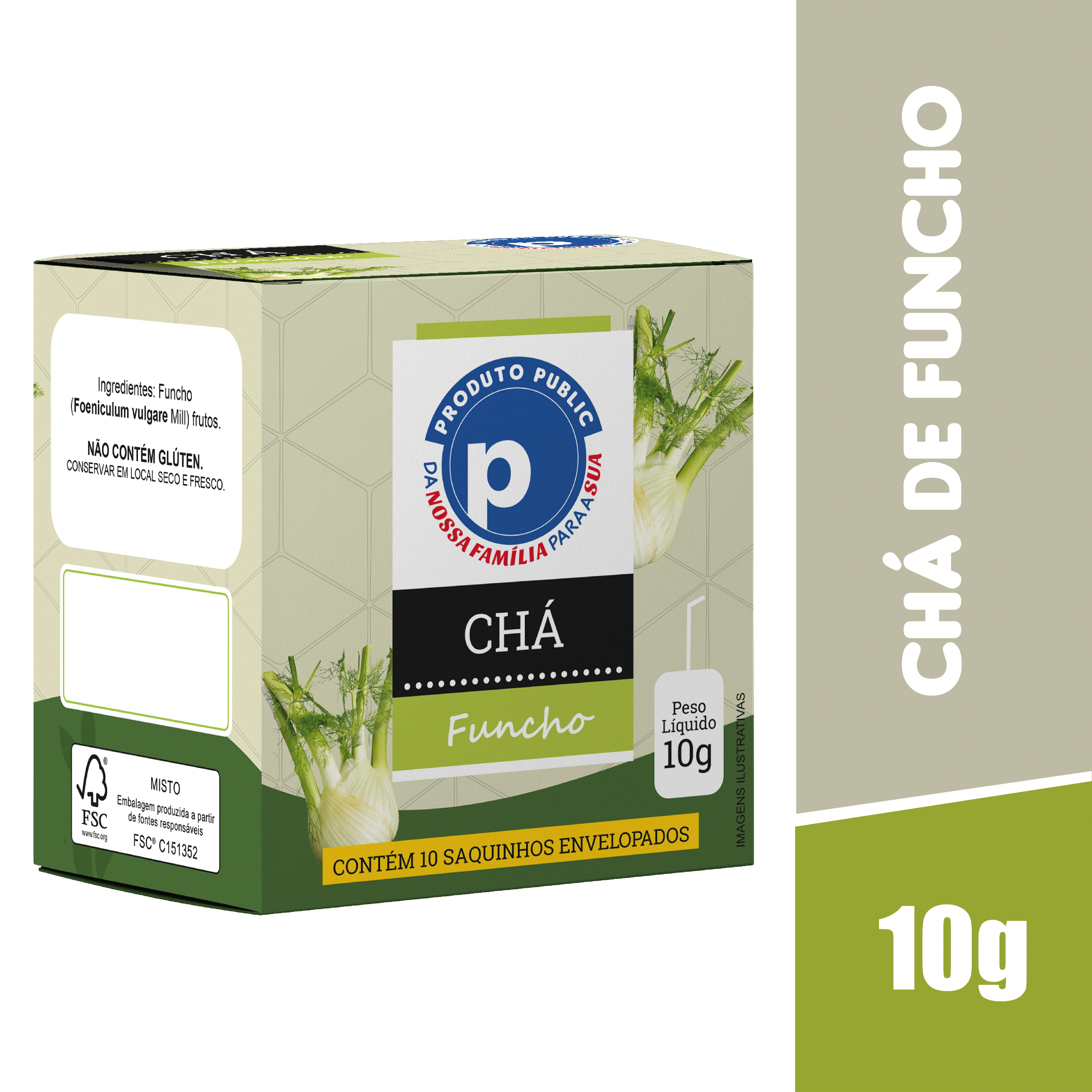 Cha Public 10g Funcho