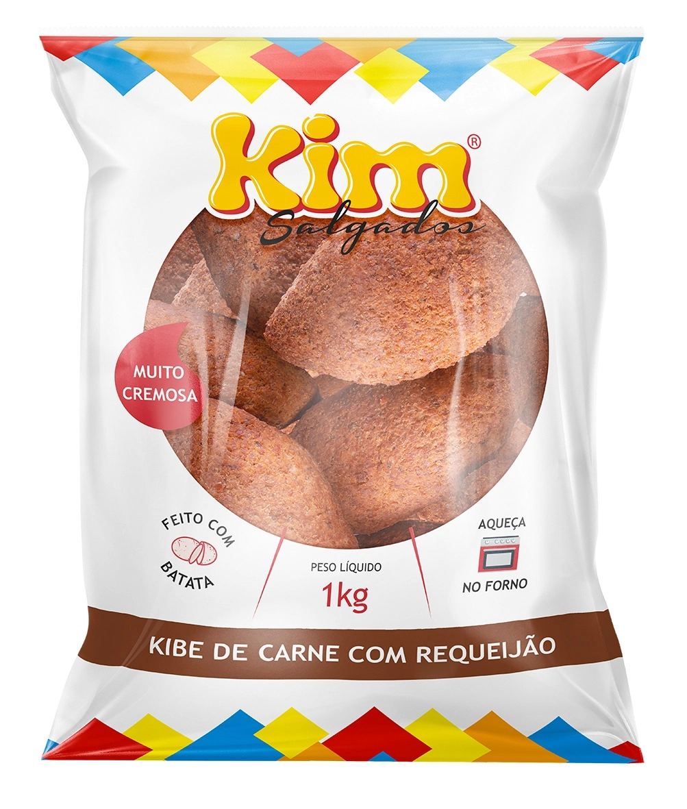 Kibe C/ Requeijao Kim 1kg