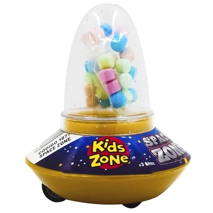 Brinquedo Space Zone Com Balas Kids Zone 7g
